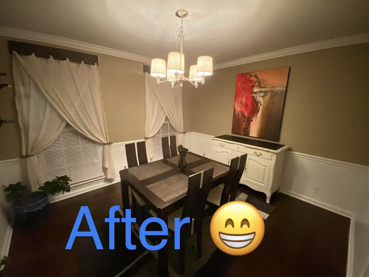 Professional dining room restoration after water damage in South Union